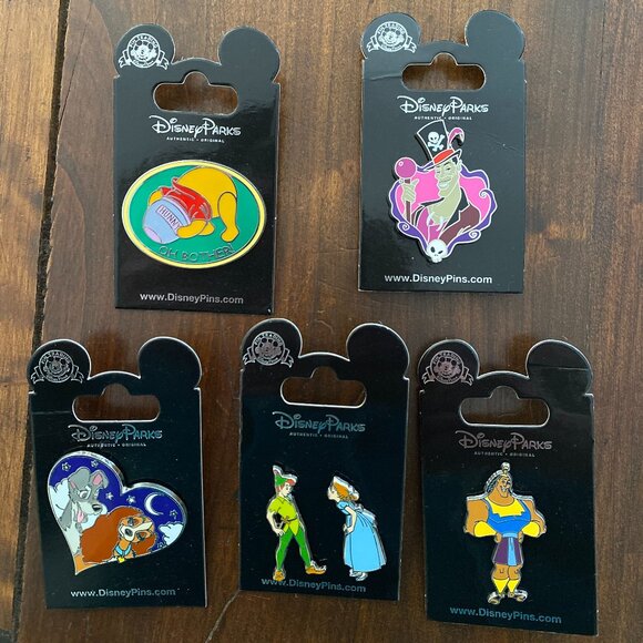 Disney Pin, Button, and Ears Lot | Retired Pins | Disneyland Paris & Parks - Picture 4 of 6